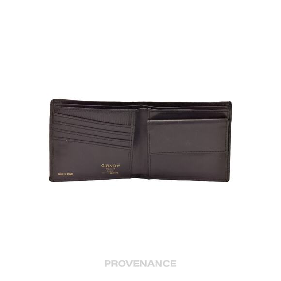 🔴 Givenchy Bifold Wallet - Black Leather - Picture 4 of 8